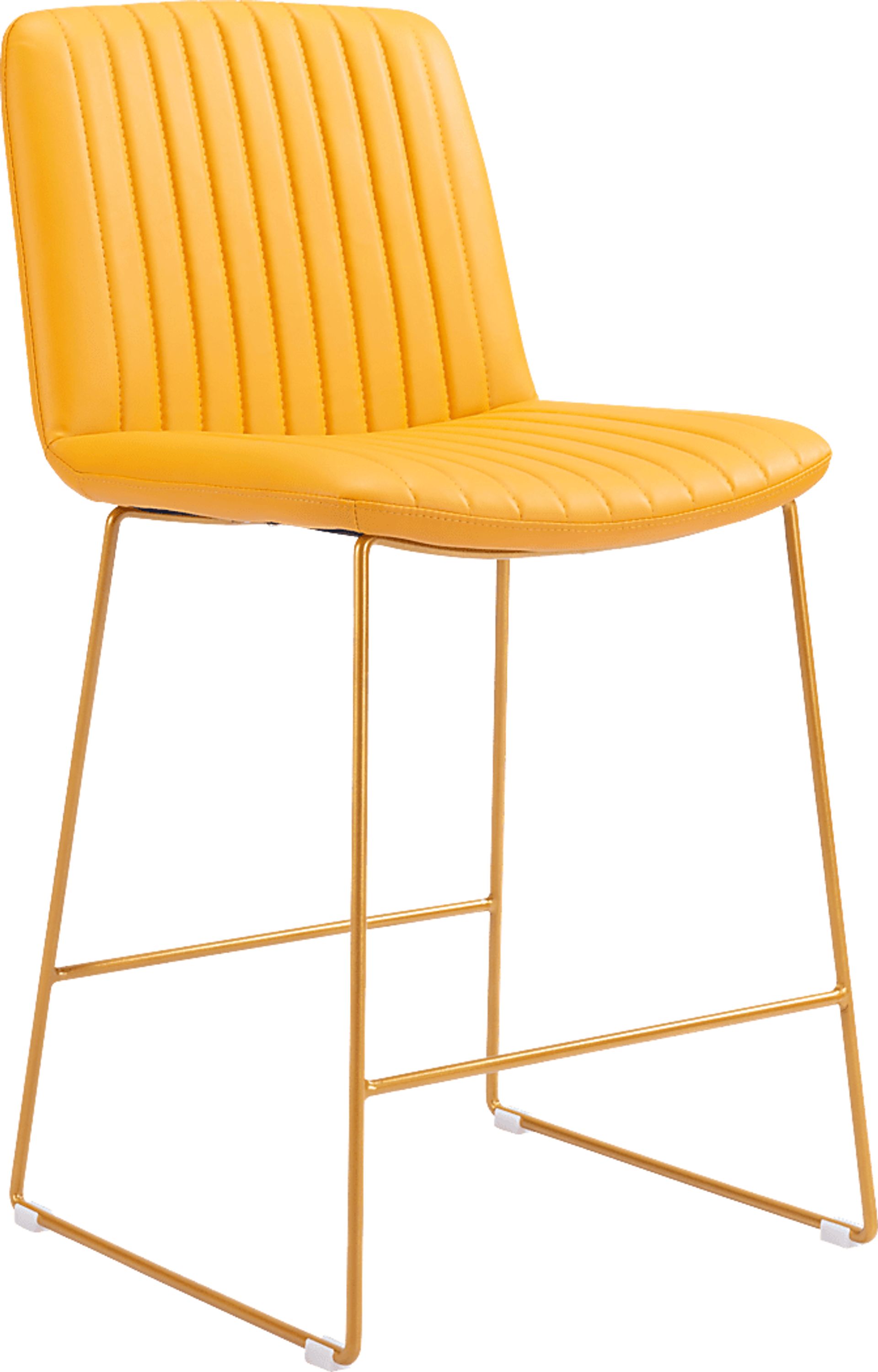 Camulet Yellow Counter Height Stool, Set of 2 - Image 8