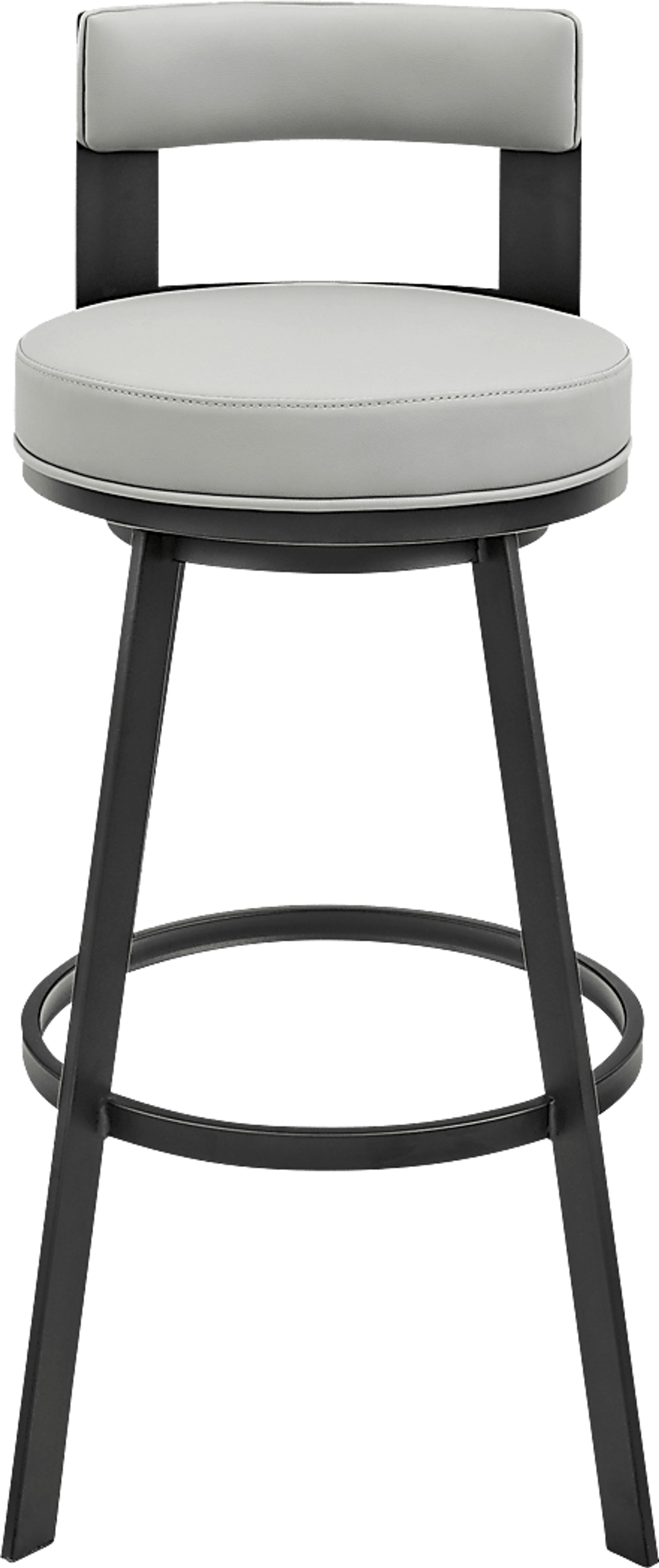 Camver Gray Swivel Barstool - Image 3