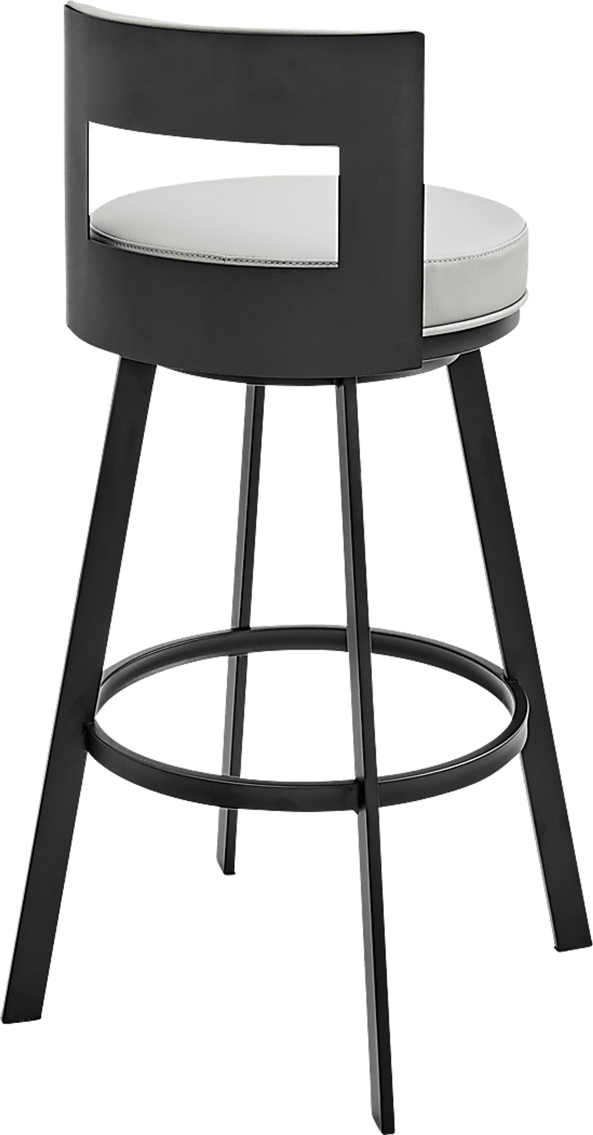 Camver Gray Swivel Barstool - Image 5