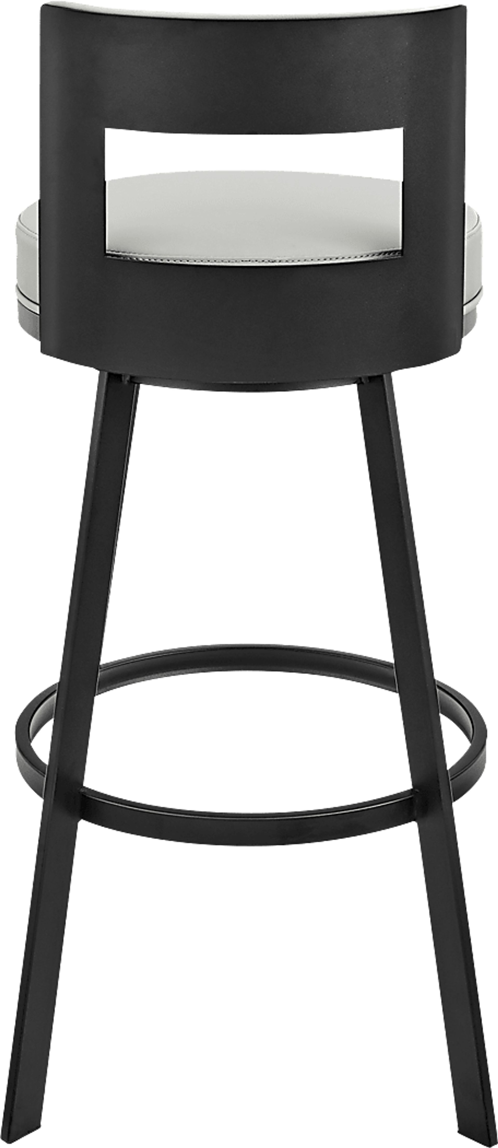 Camver Gray Swivel Barstool - Image 6