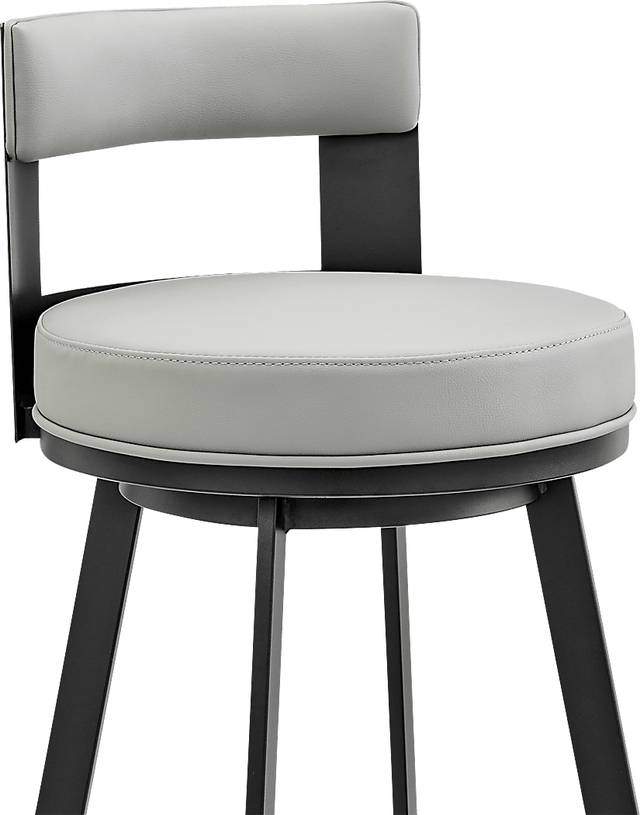 Camver Gray Swivel Barstool - Thumbnail - Image 7
