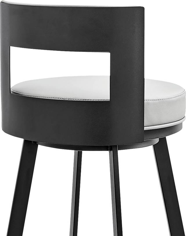 Camver Gray Swivel Barstool - Thumbnail - Image 10