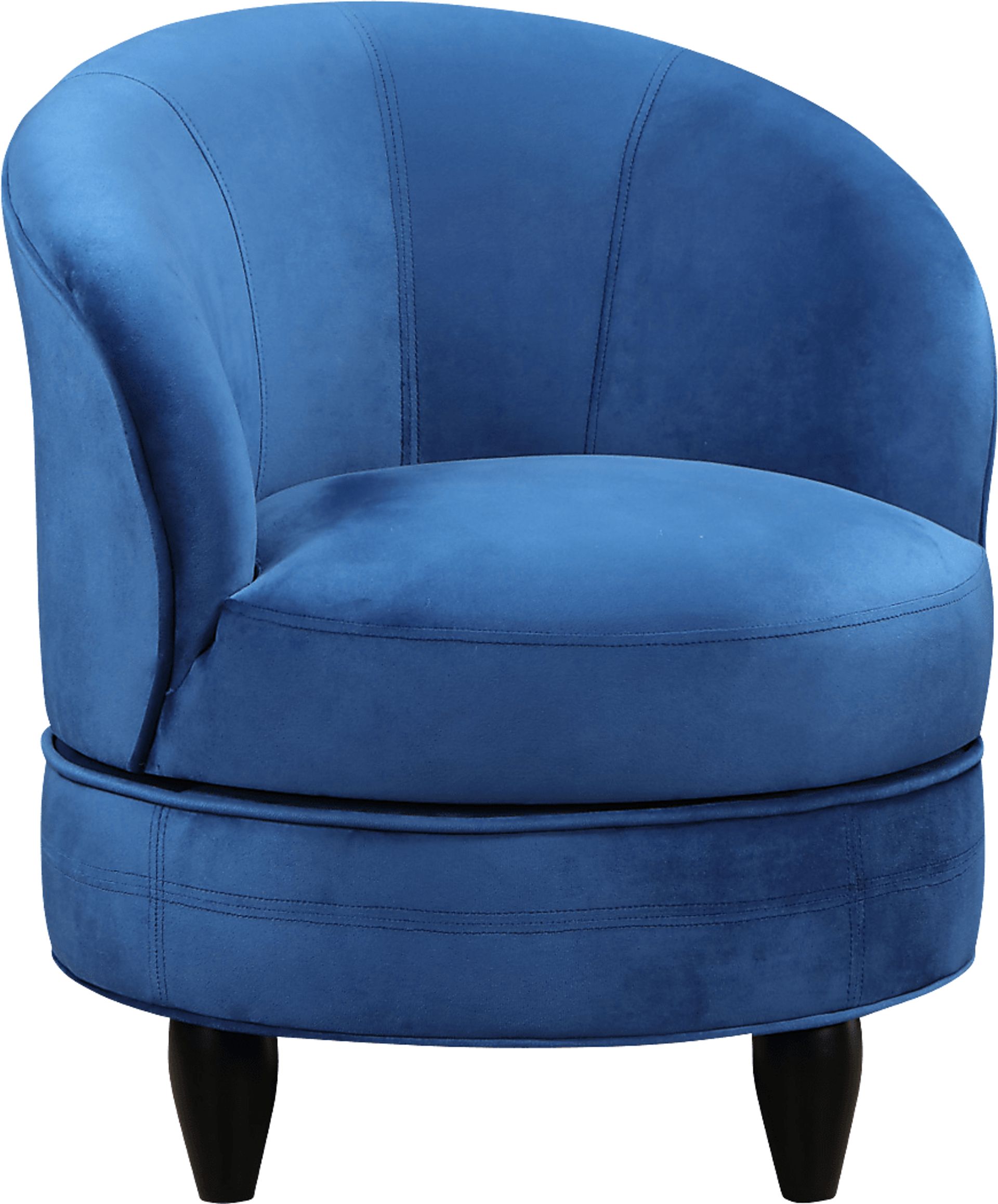 Camwick Blue Swivel AccentChair - Image 1