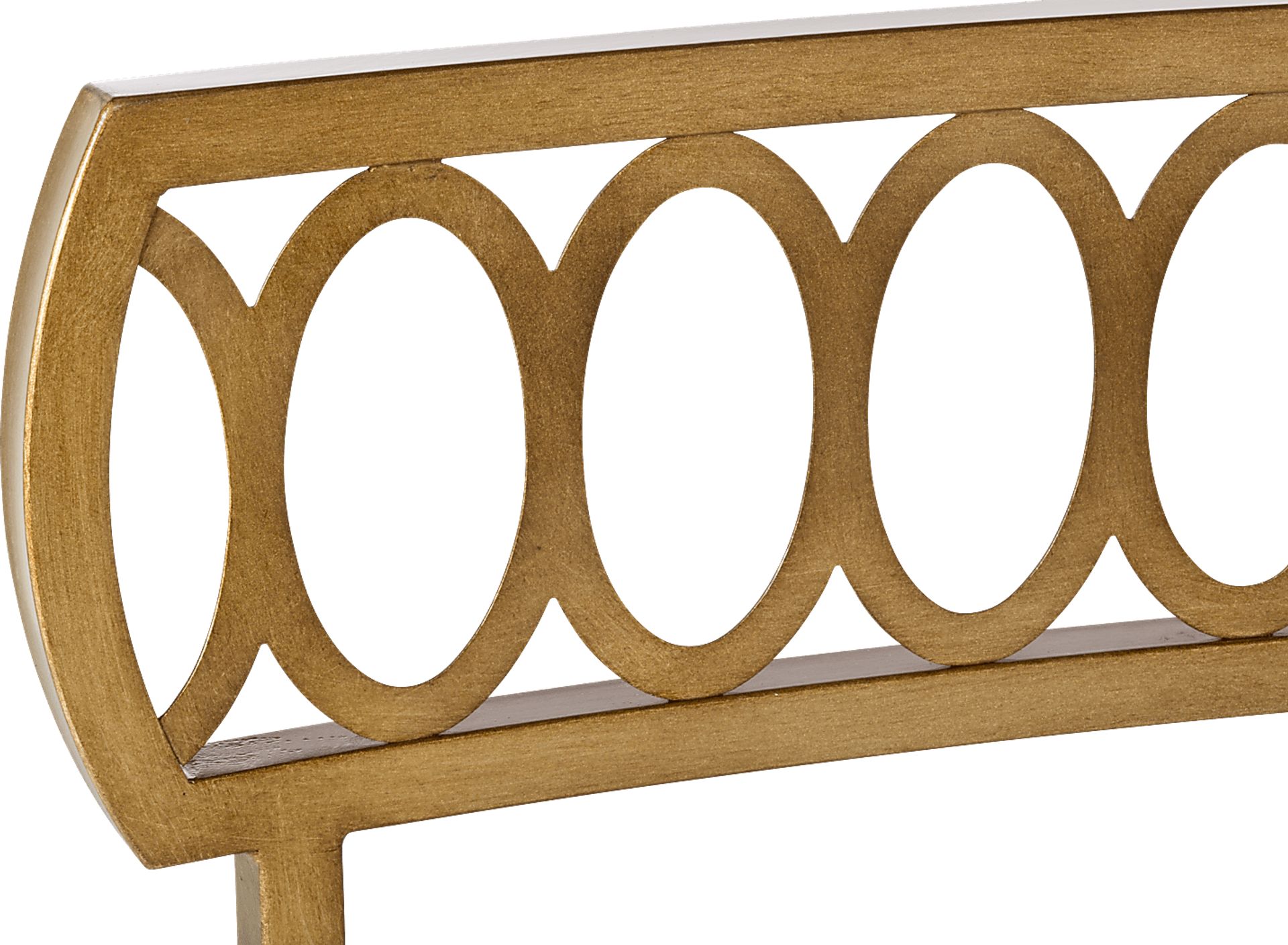 Canal Street Cream Vanity Stool - Image 3