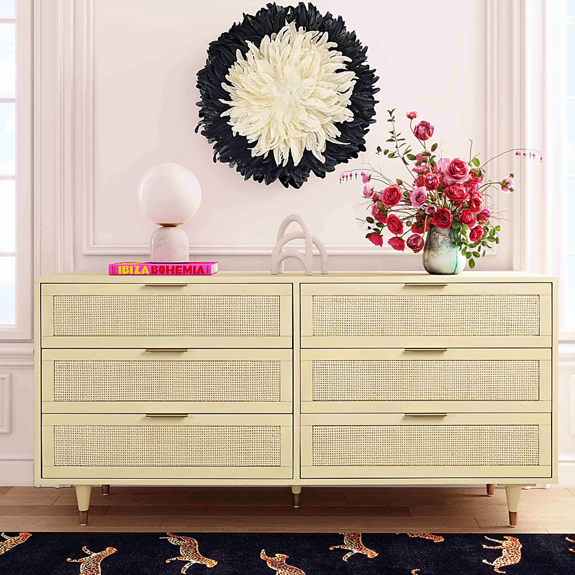 Canalers Beige Dresser - Image 2