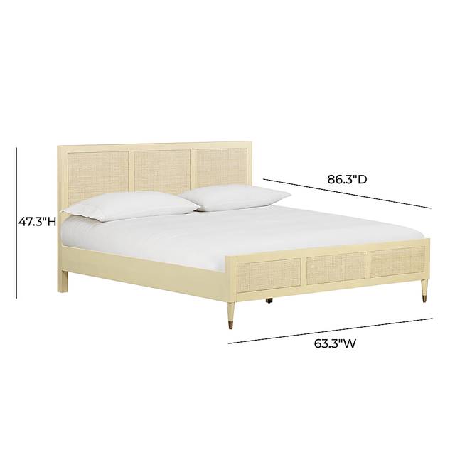 Canalers Beige Queen Bed - Thumbnail - Image 9