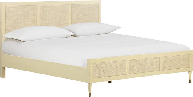 Canalers Beige Queen Bed - Thumbnail - Image 1