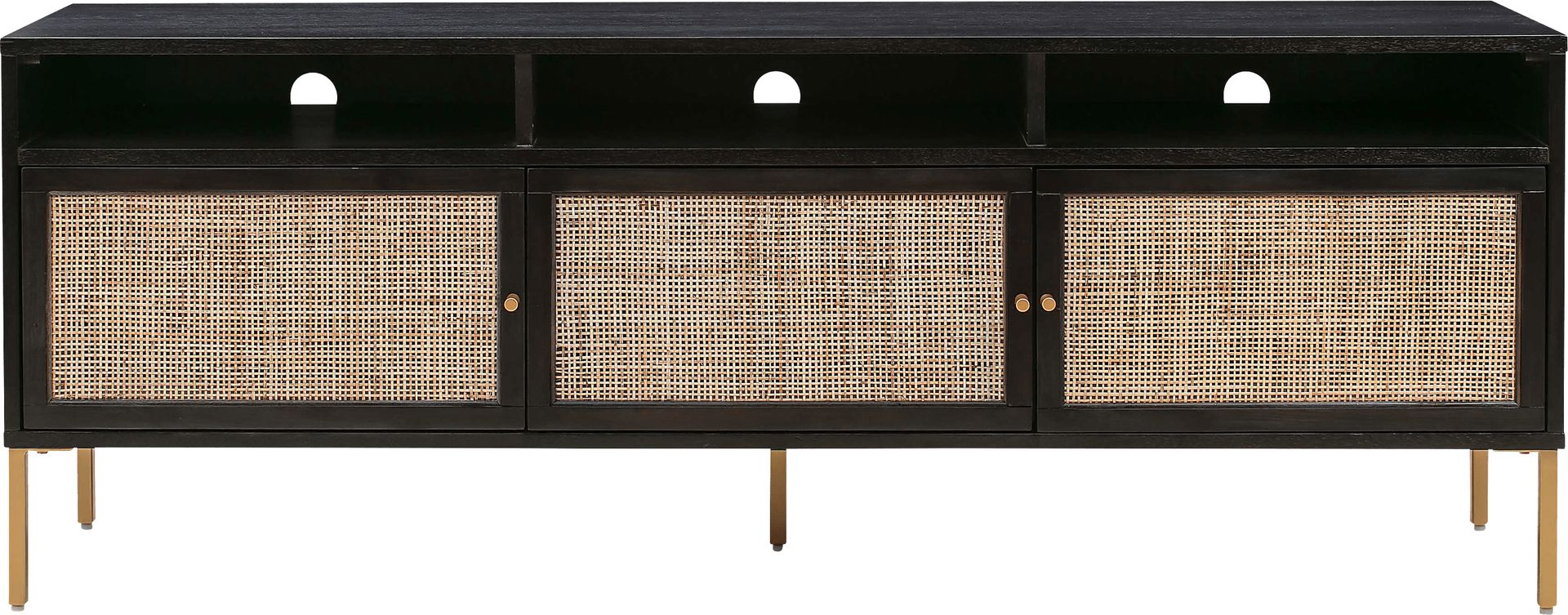 Canalers Black 65 in. Console - Image 3