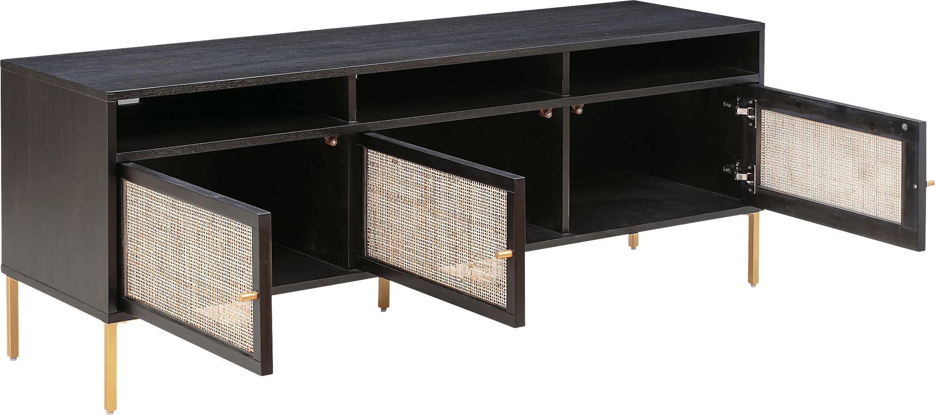 Canalers Black 65 in. Console - Image 4