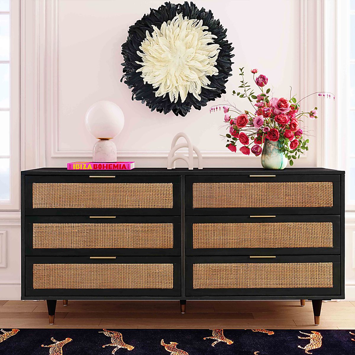 Canalers Black Dresser