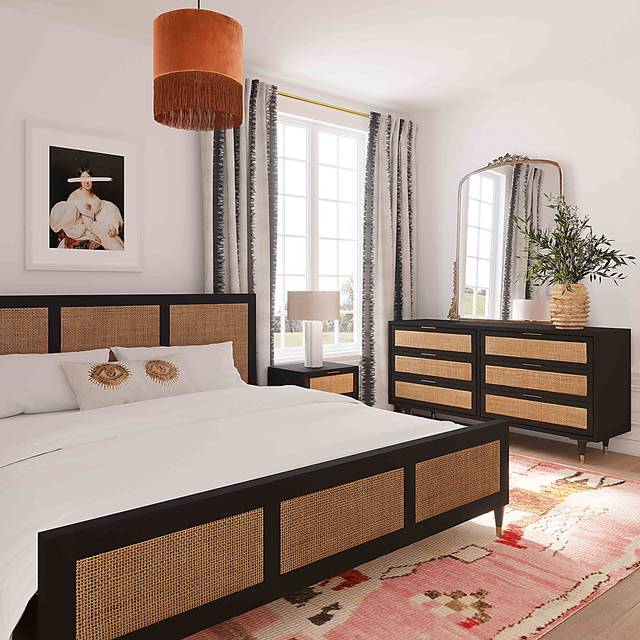 Canalers Black Queen Bed - Thumbnail - Image 3