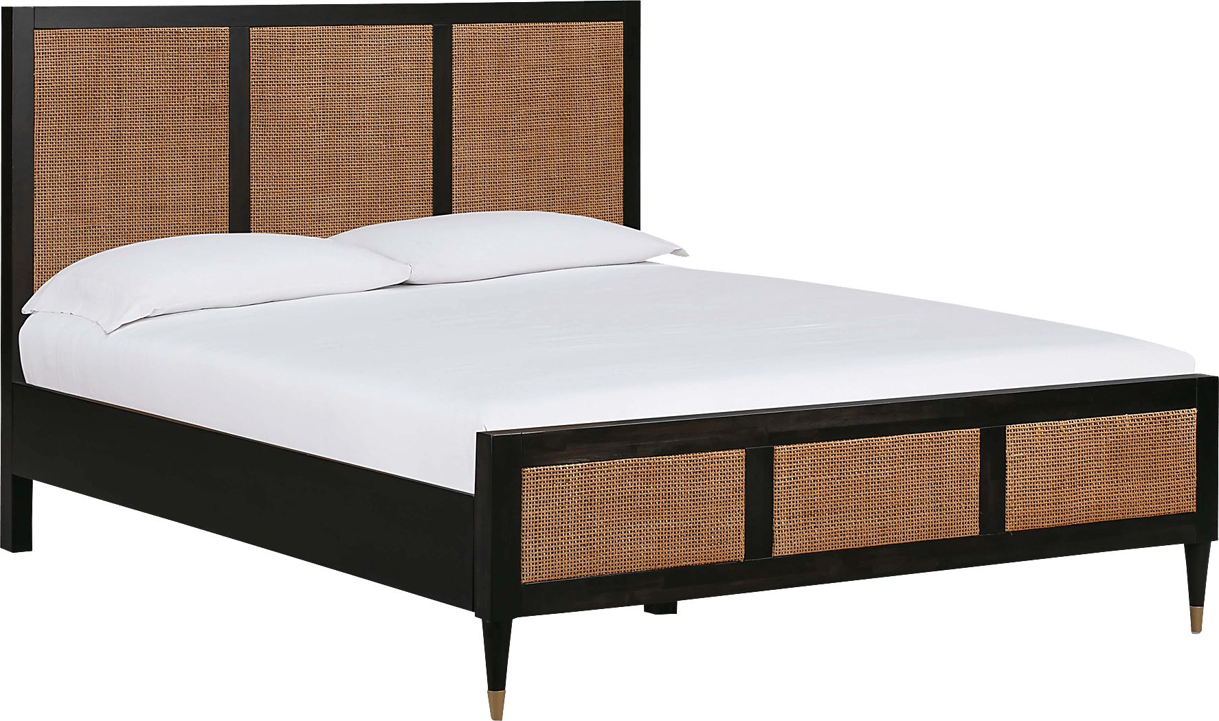 Canalers Black Queen Bed