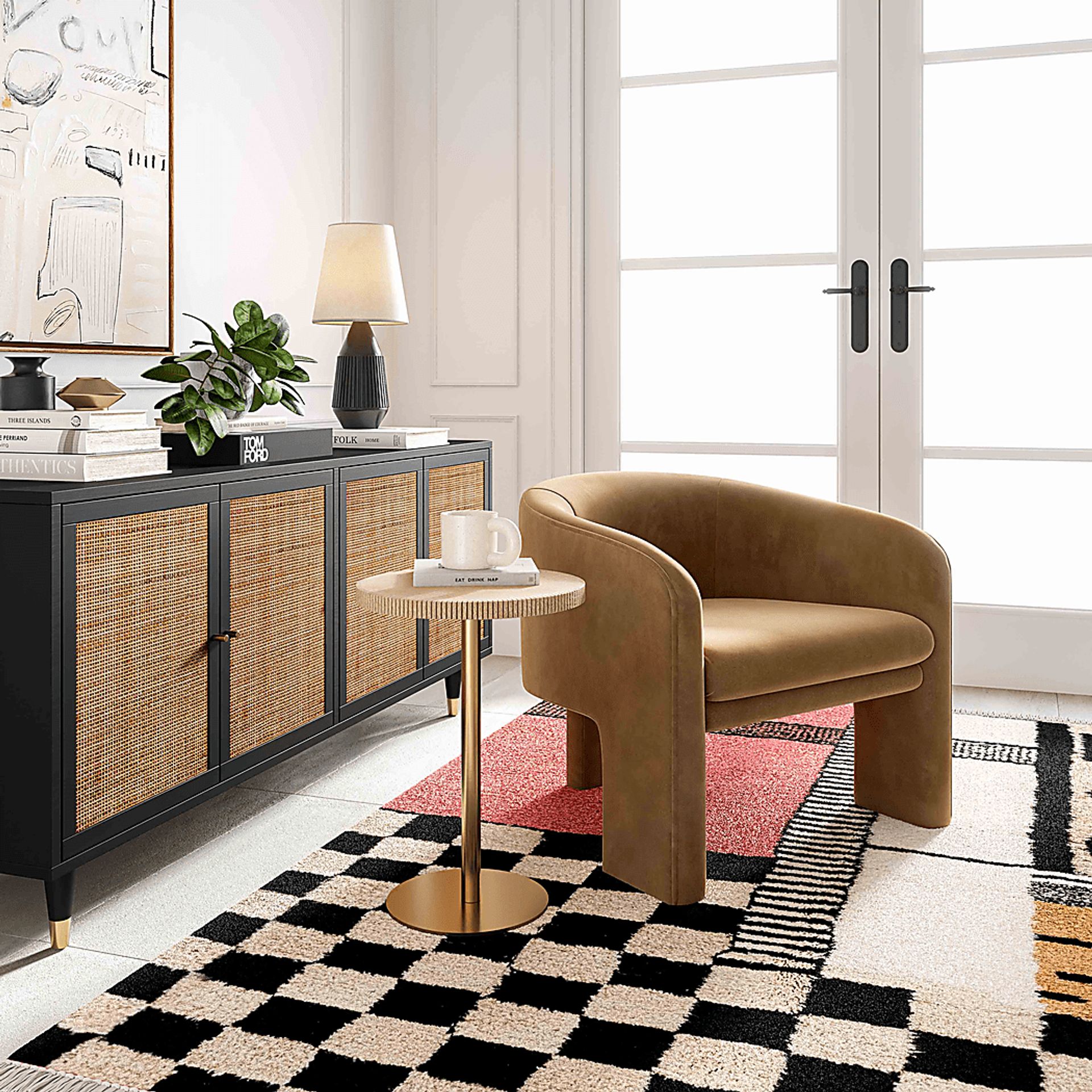 Canalers Black Sideboard - Image 5