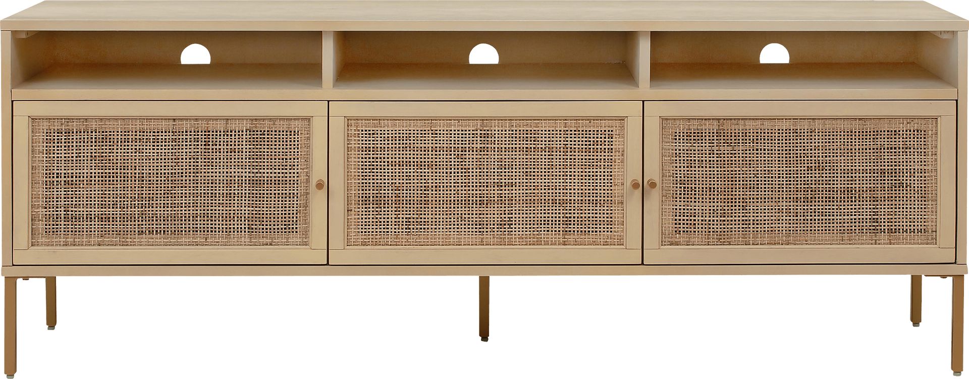 Canalers Light Brown 65 in. Console - Image 3