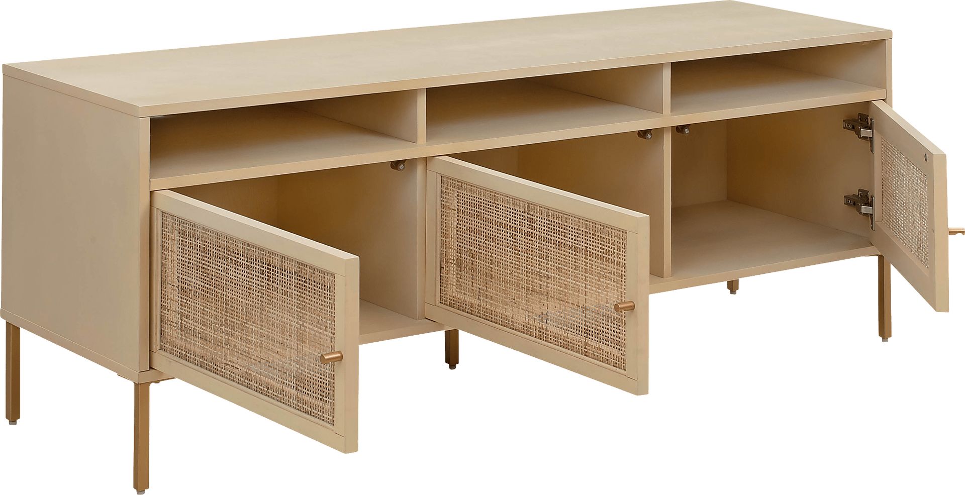 Canalers Light Brown 65 in. Console - Image 4