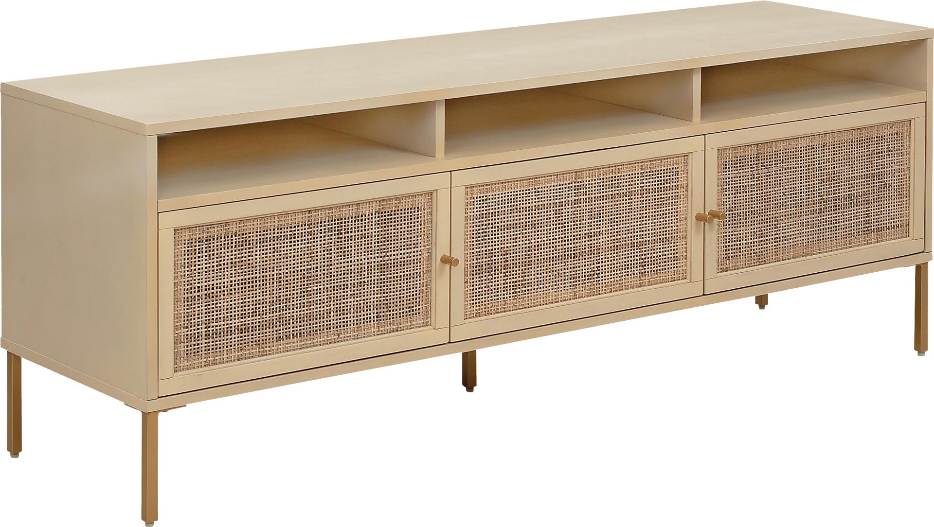 Canalers Light Brown 65 in. Console - Image 1