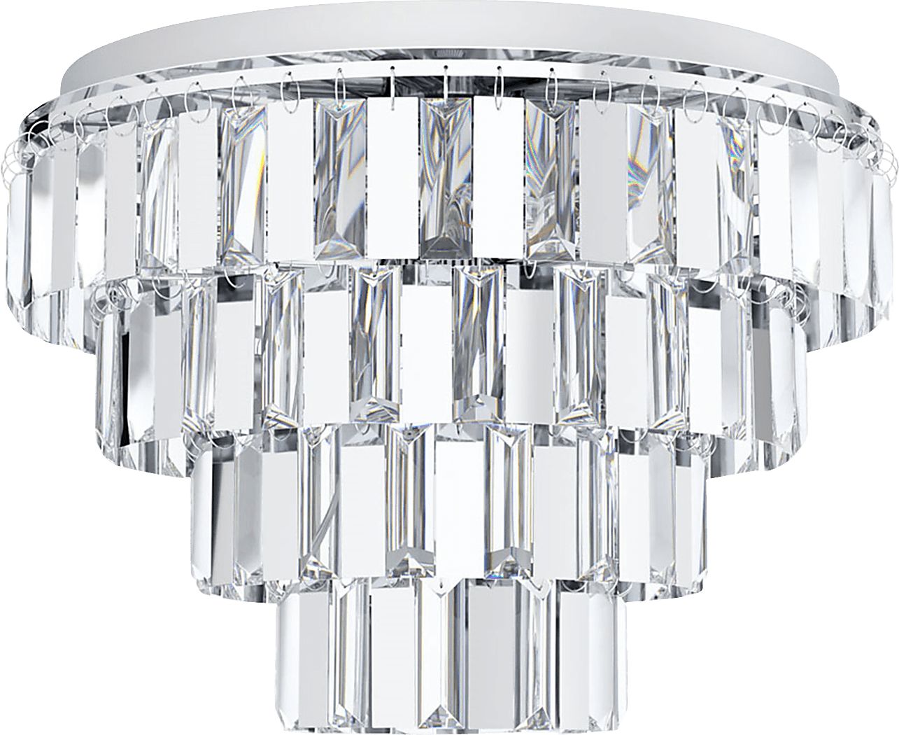 Cananea Grove Chrome Chandelier