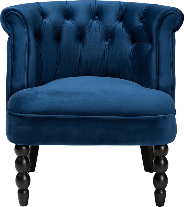 Cananea Navy Accent Chair - Thumbnail - Image 3