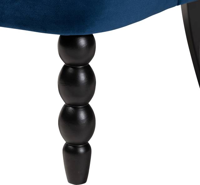 Cananea Navy Accent Chair - Thumbnail - Image 7