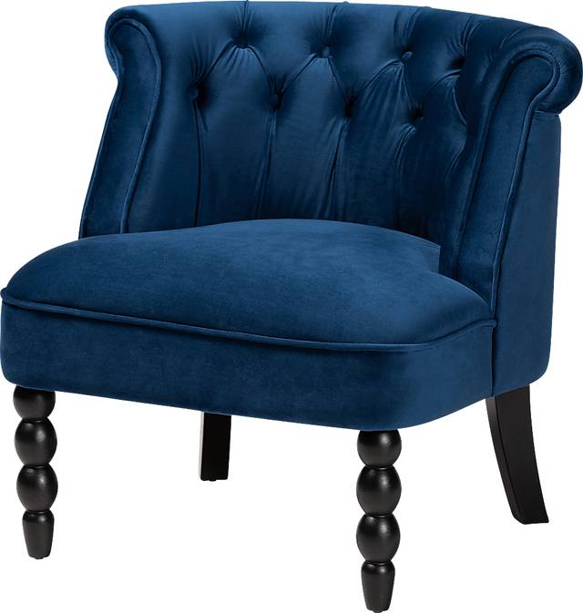 Cananea Navy Accent Chair - Thumbnail - Image 1