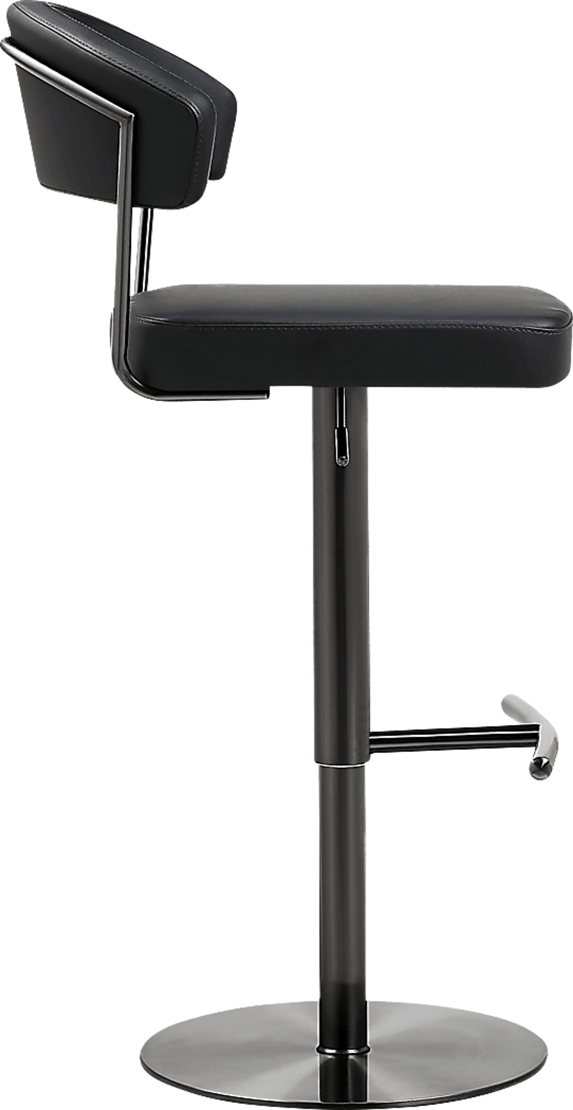 Canaran Black Barstool - Image 3