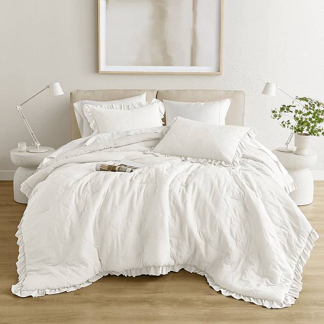 Canarioa Ivory Full/Queen 3 Pc Comforter Set - Thumbnail - Image 3