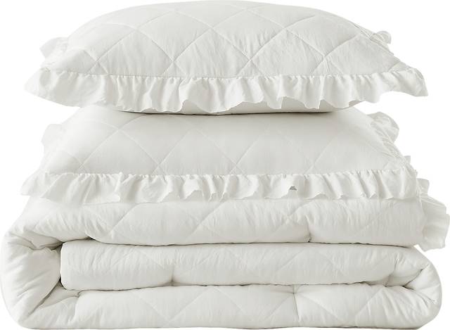 Canarioa Ivory Full/Queen 3 Pc Comforter Set - Thumbnail - Image 7