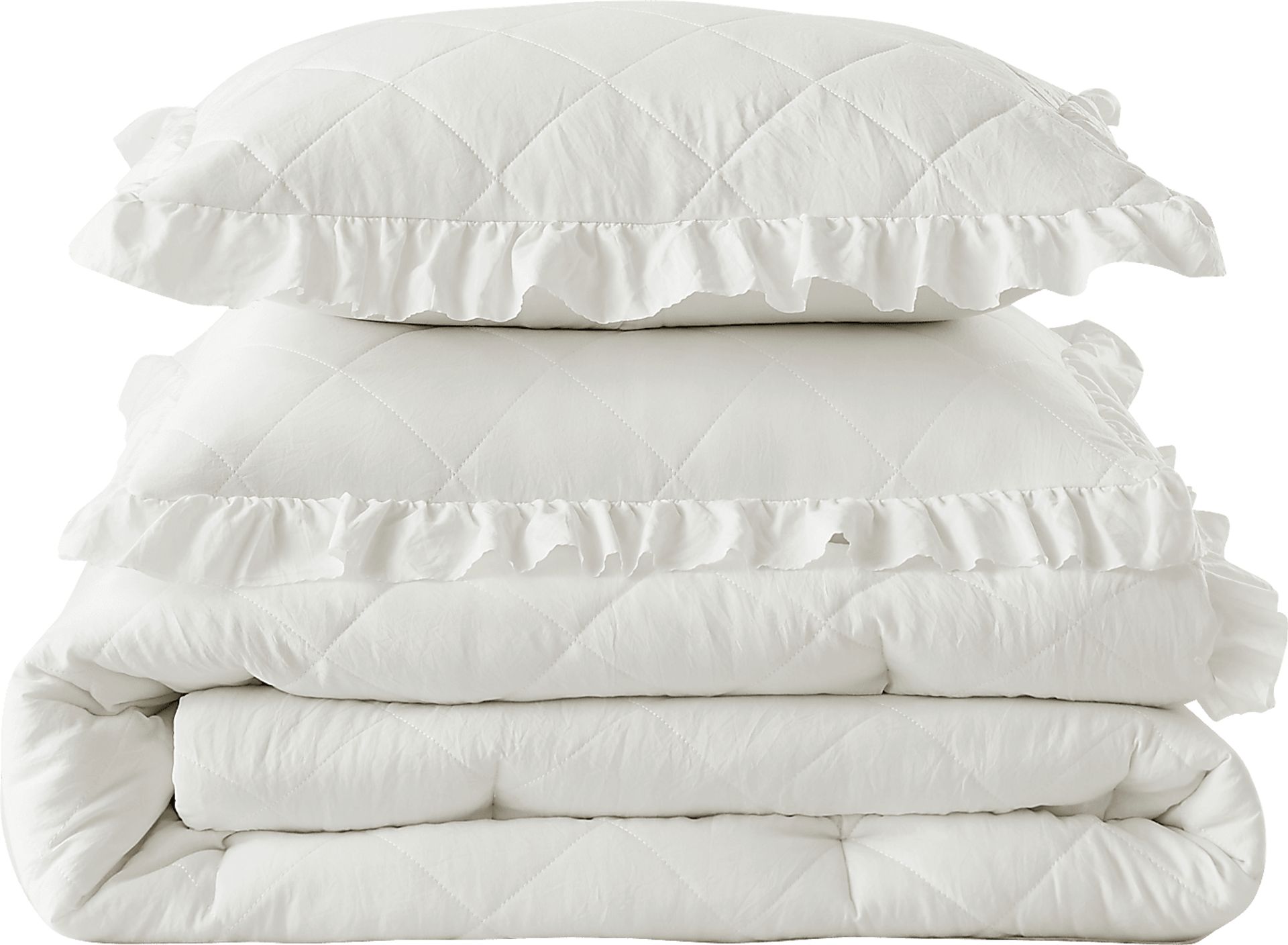 Canarioa Ivory Full/Queen 3 Pc Comforter Set - Image 7