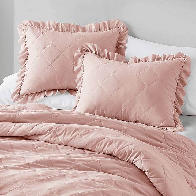 Canarioa Pink Full/Queen 3 Pc Comforter Set - Thumbnail - Image 15