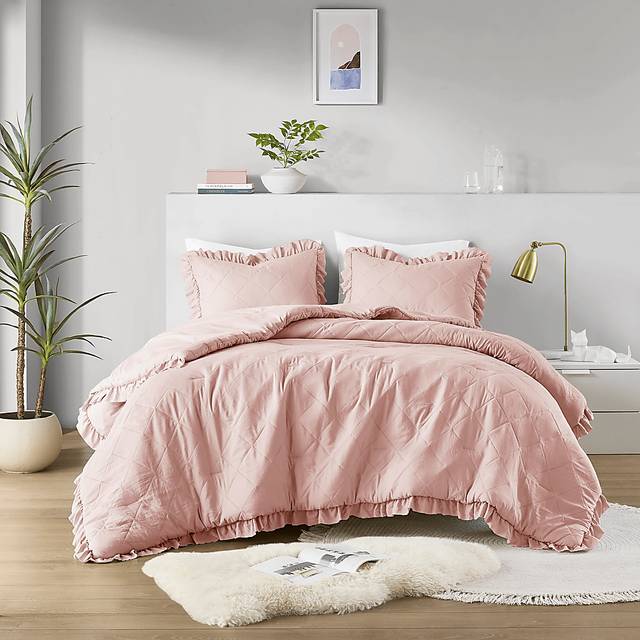 Canarioa Pink Full/Queen 3 Pc Comforter Set - Thumbnail - Image 2