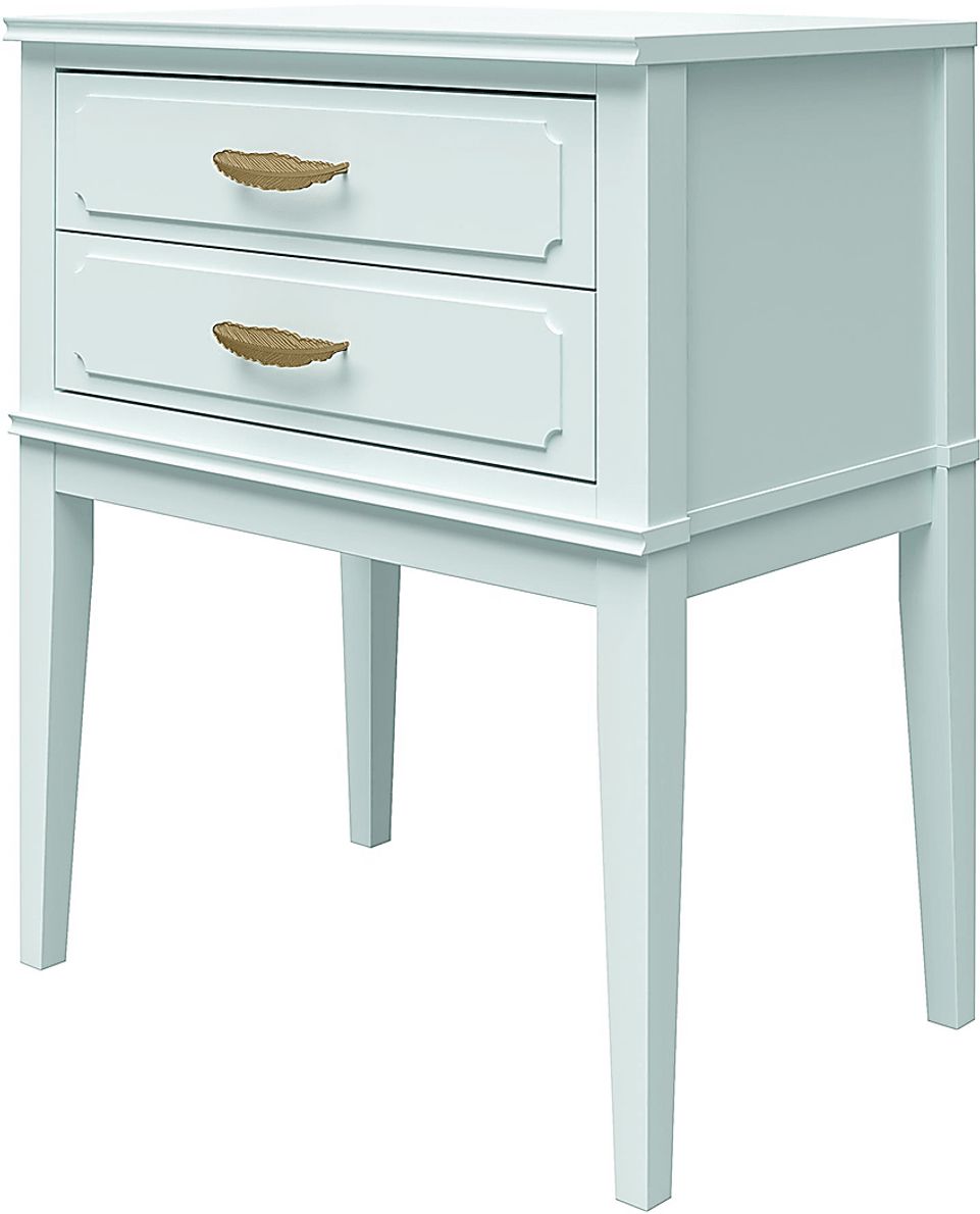 Canberra Blue Accent Table Rooms To Go