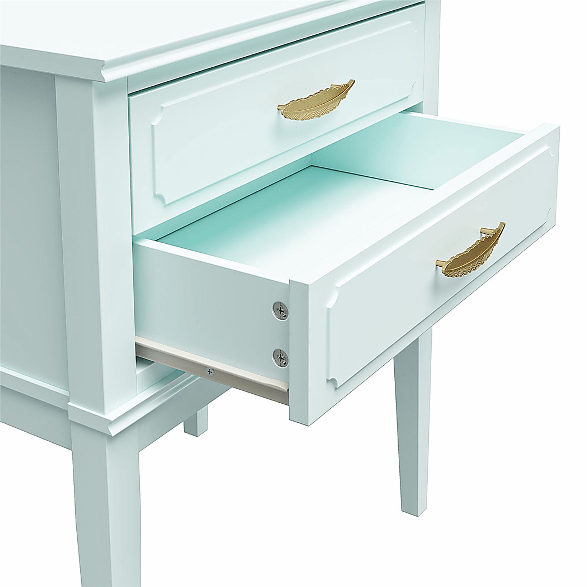 Canberra Blue Accent Table - Image 5