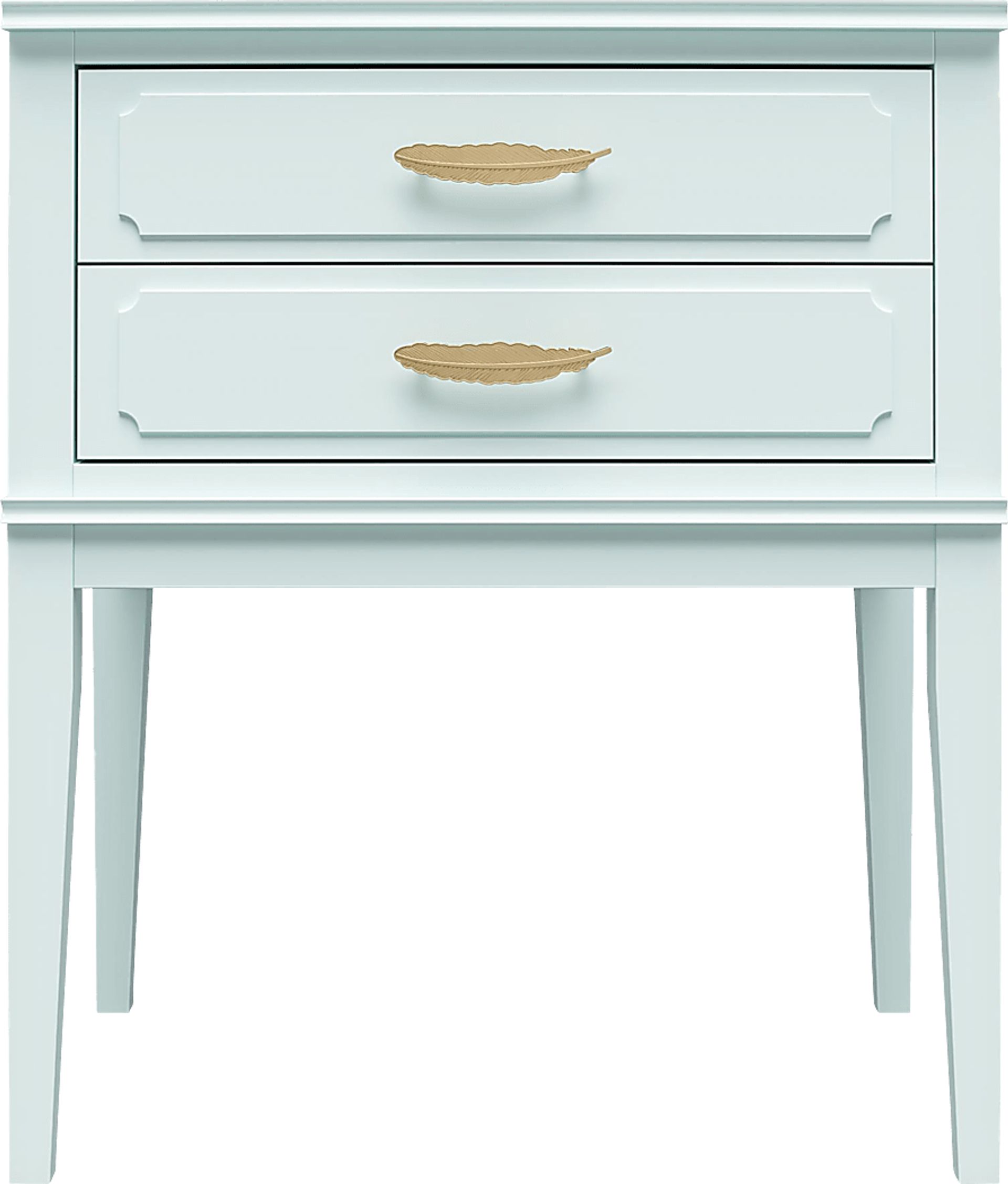 Canberra Blue Accent Table - Image 1