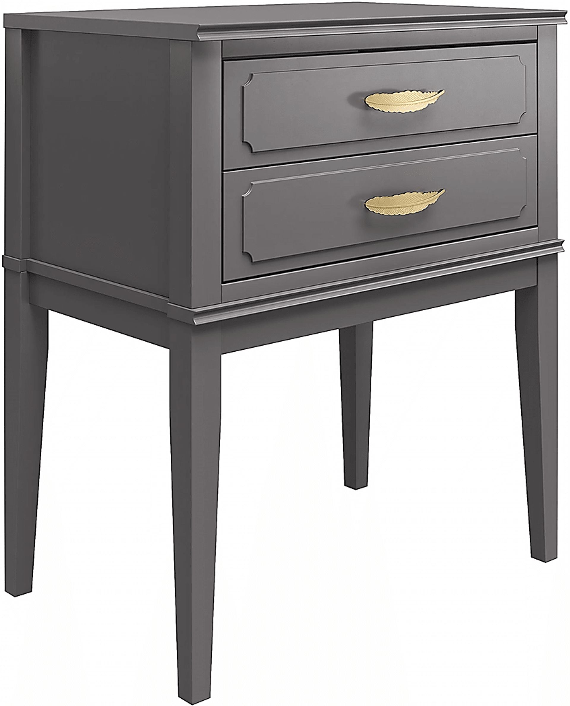 Canberra Gray Accent Table - Image 2