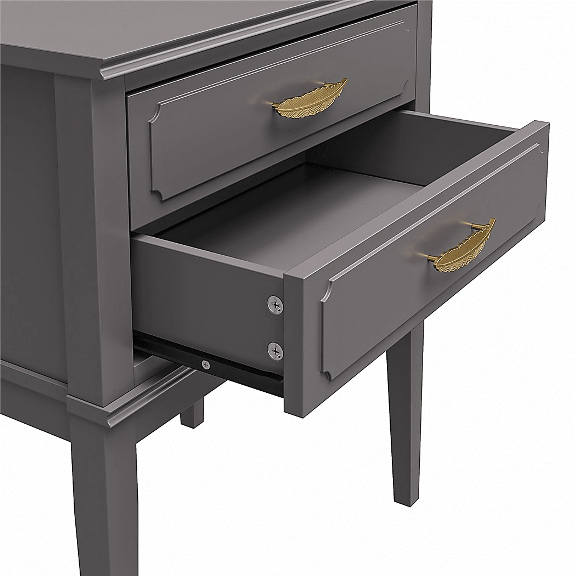 Canberra Gray Accent Table - Image 5