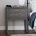 Canberra Gray Accent Table