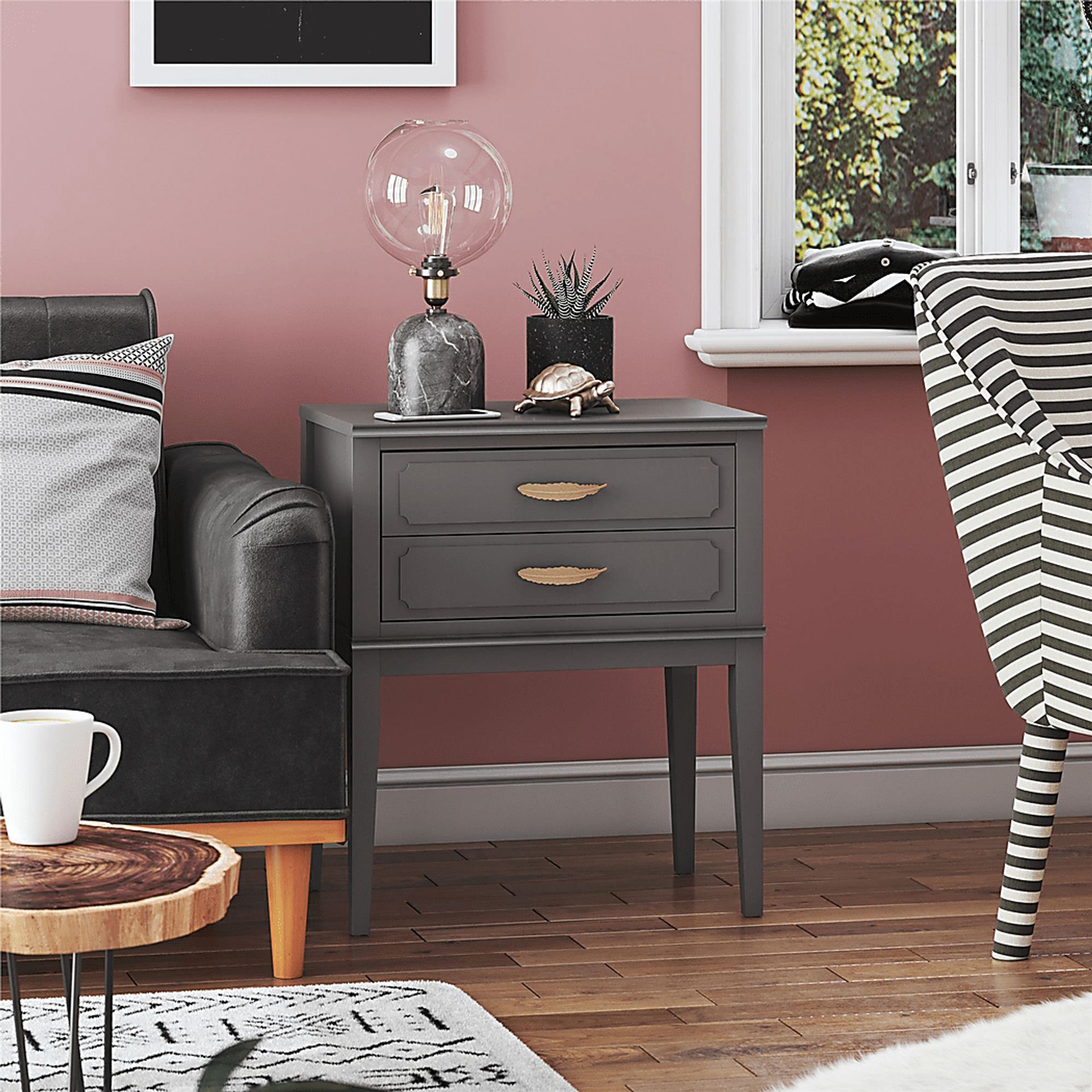 Canberra Gray Accent Table - Image 7