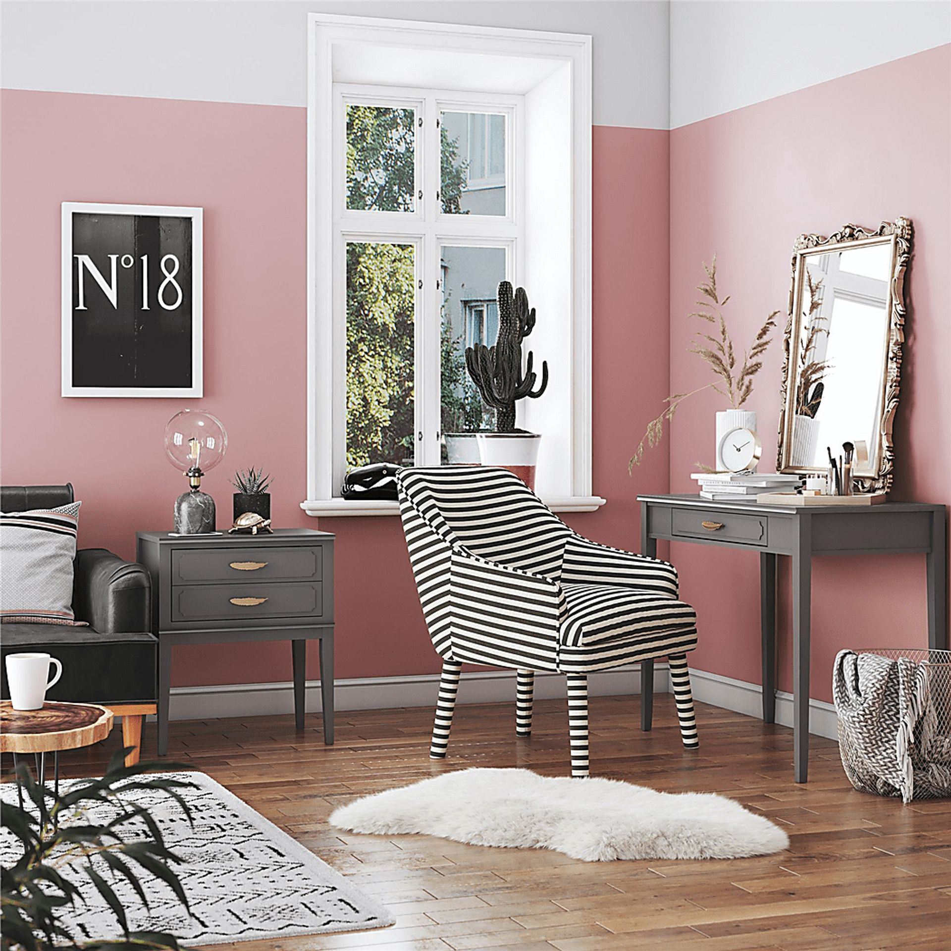 Canberra Gray Accent Table - Image 9