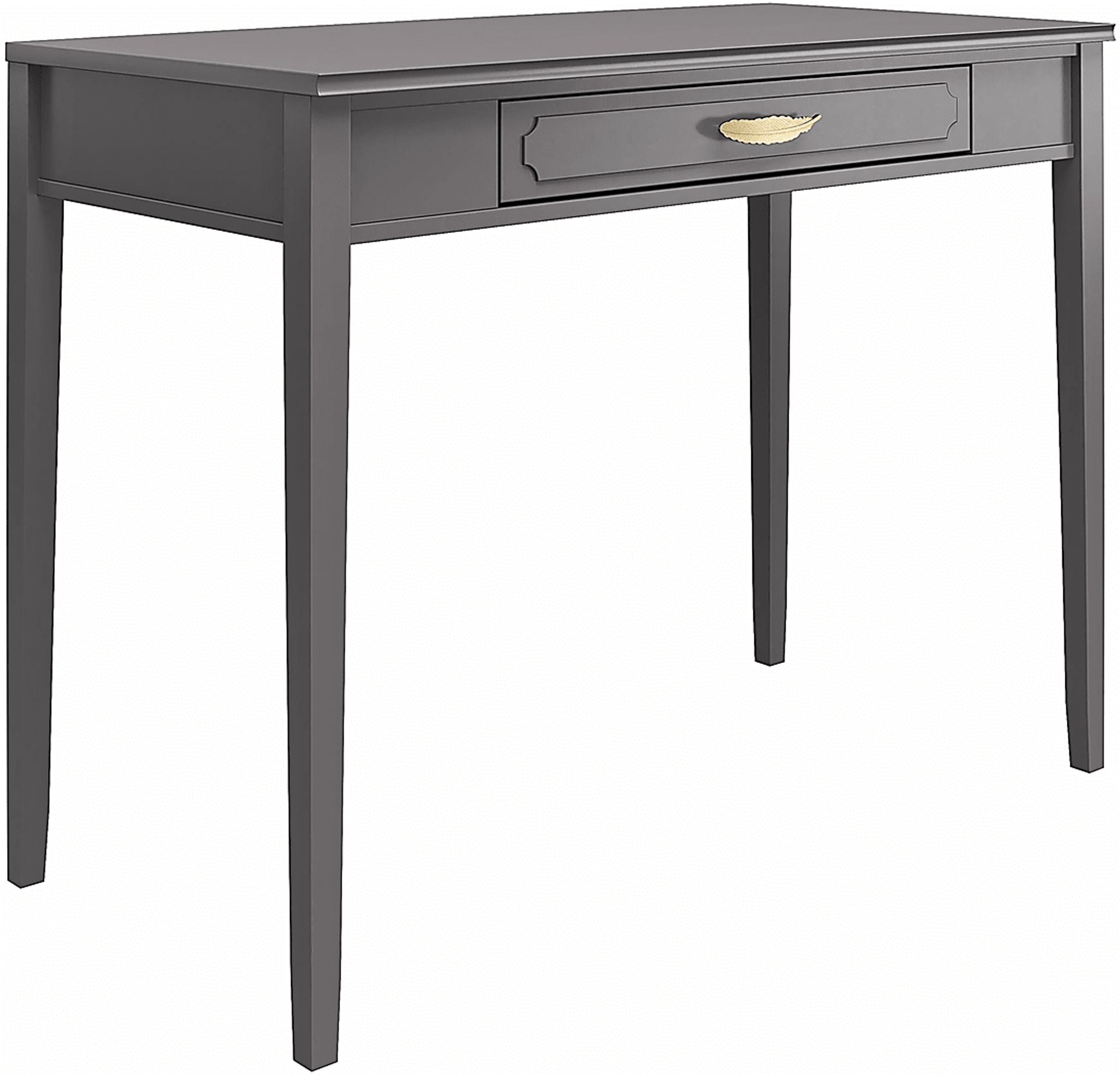 Canberra Gray Desk - Image 2