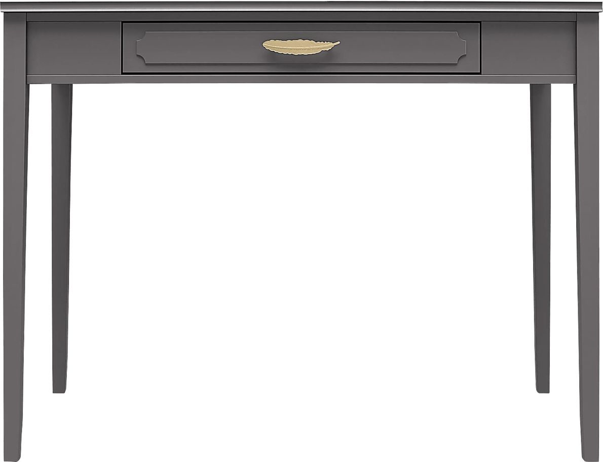 Canberra Gray Desk Rooms To Go