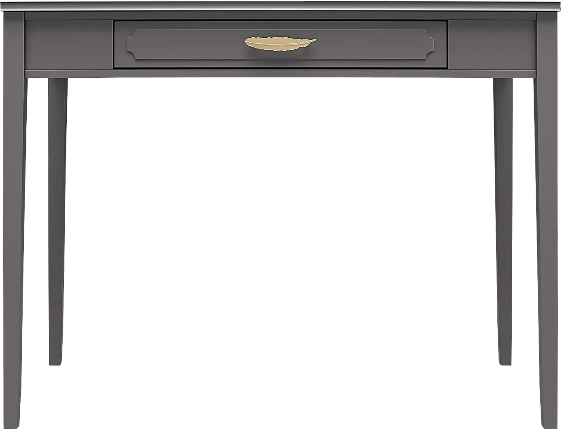 Canberra Gray Desk - Image 1