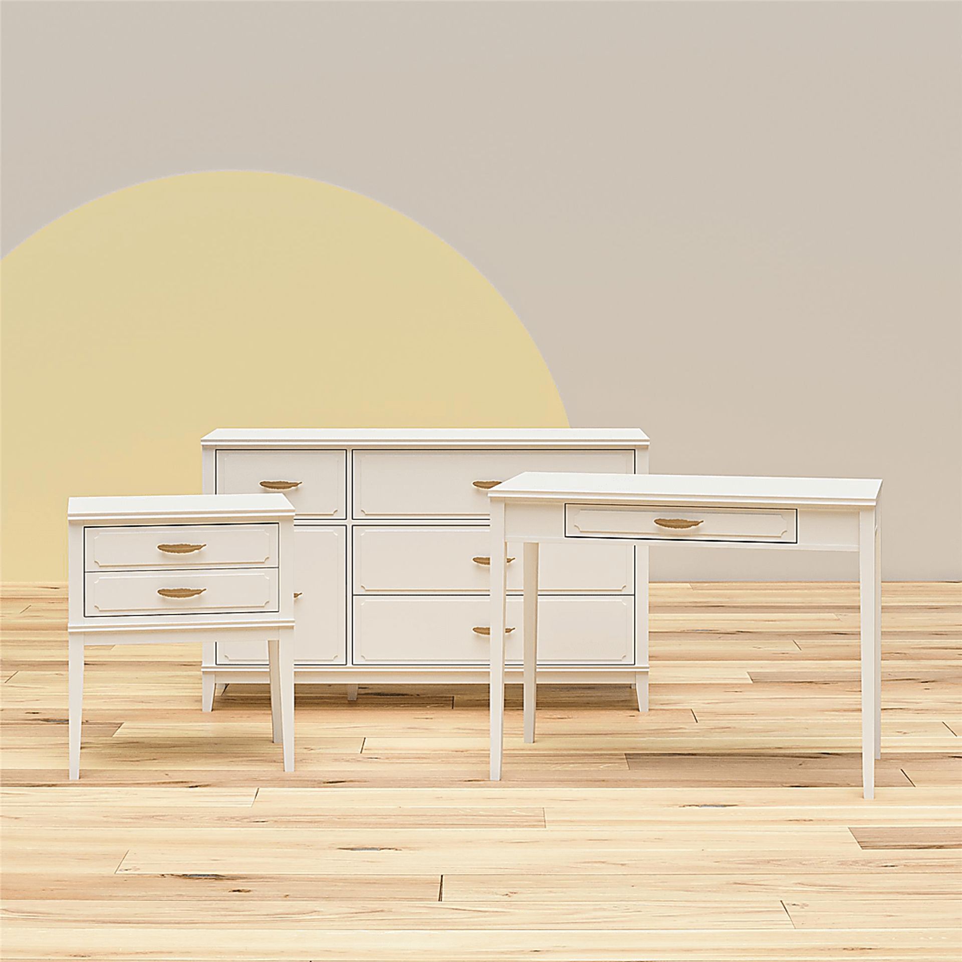 Canberra White Accent Table - Image 11