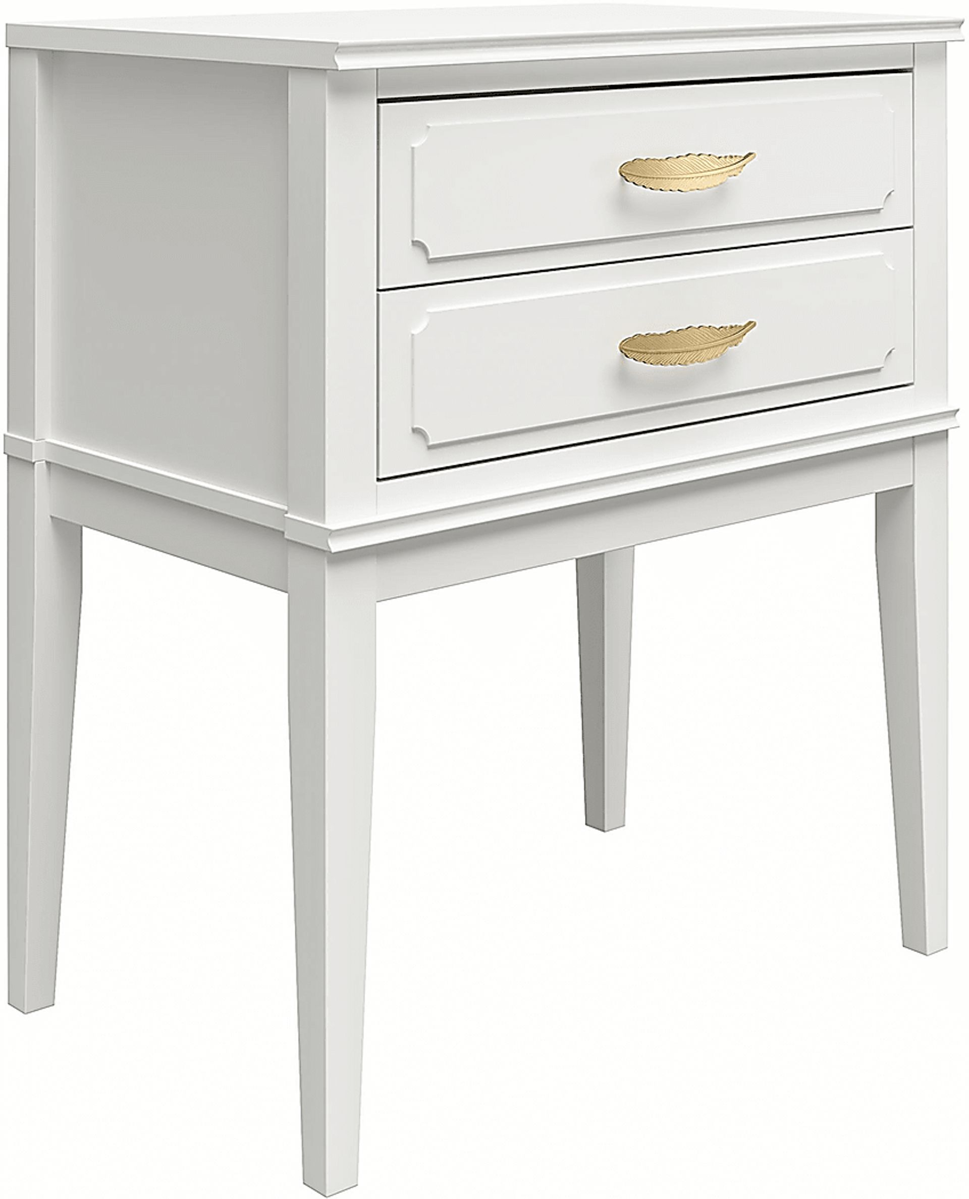 Canberra White Accent Table - Image 2