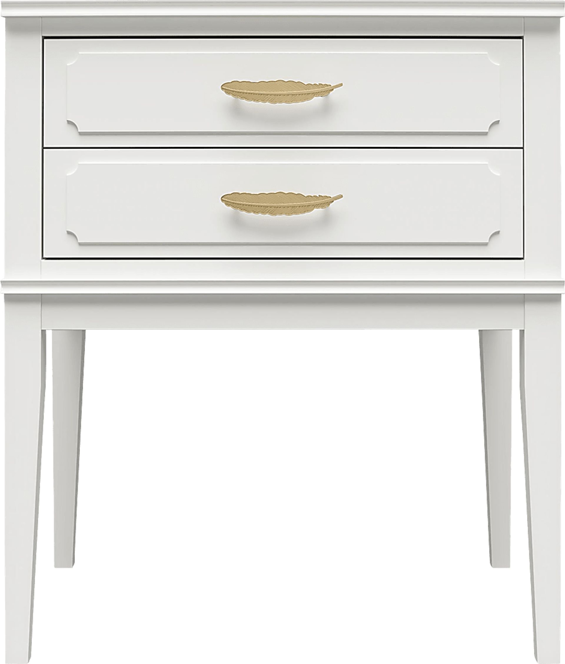 Canberra White Accent Table - Image 1