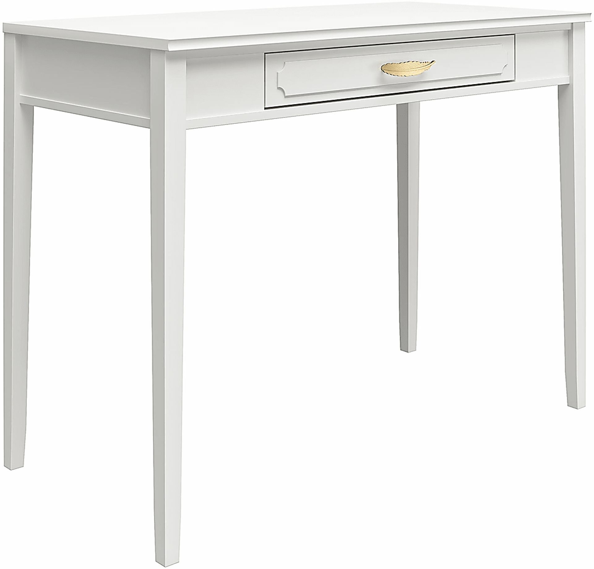 Canberra White Desk - Image 2