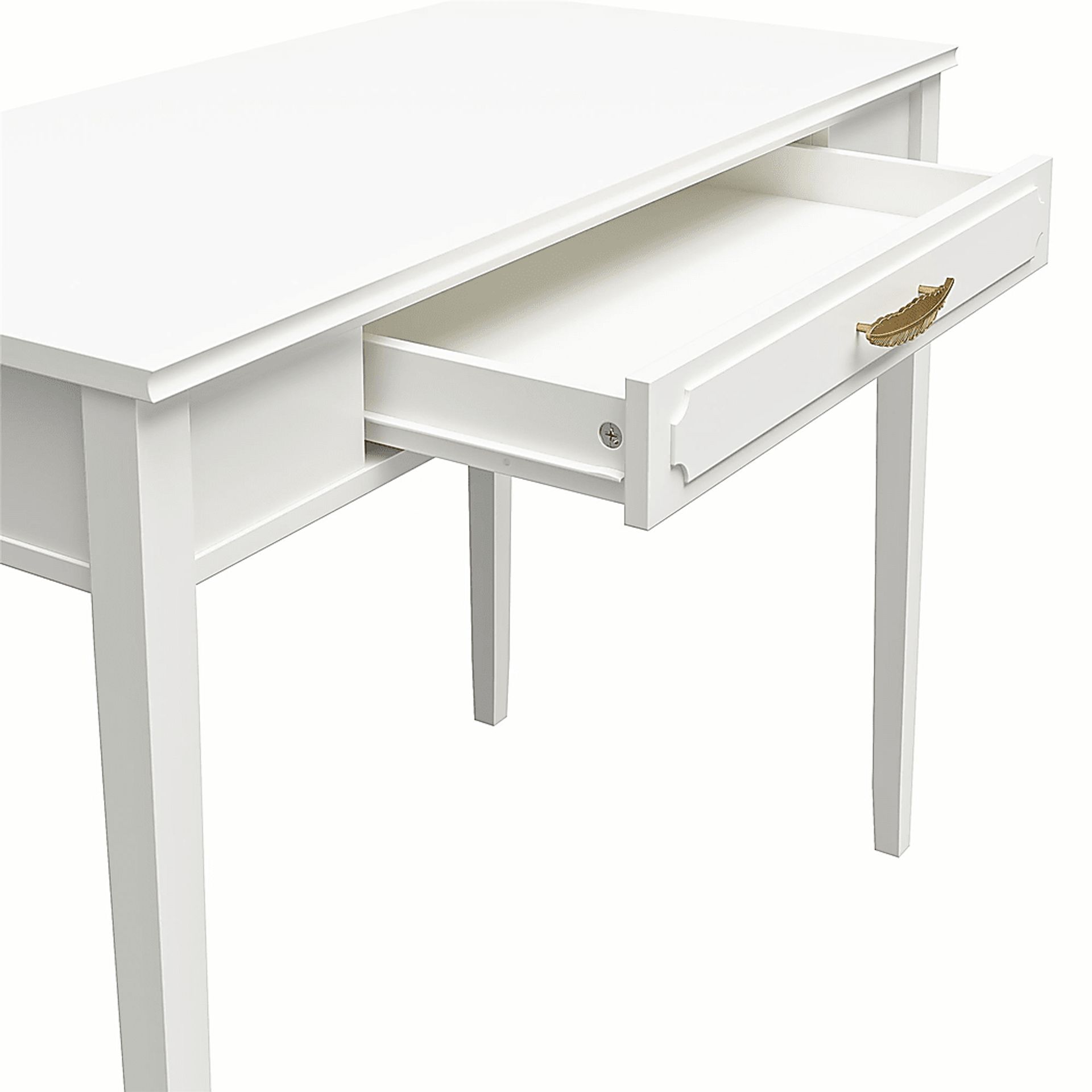 Canberra White Desk - Image 5