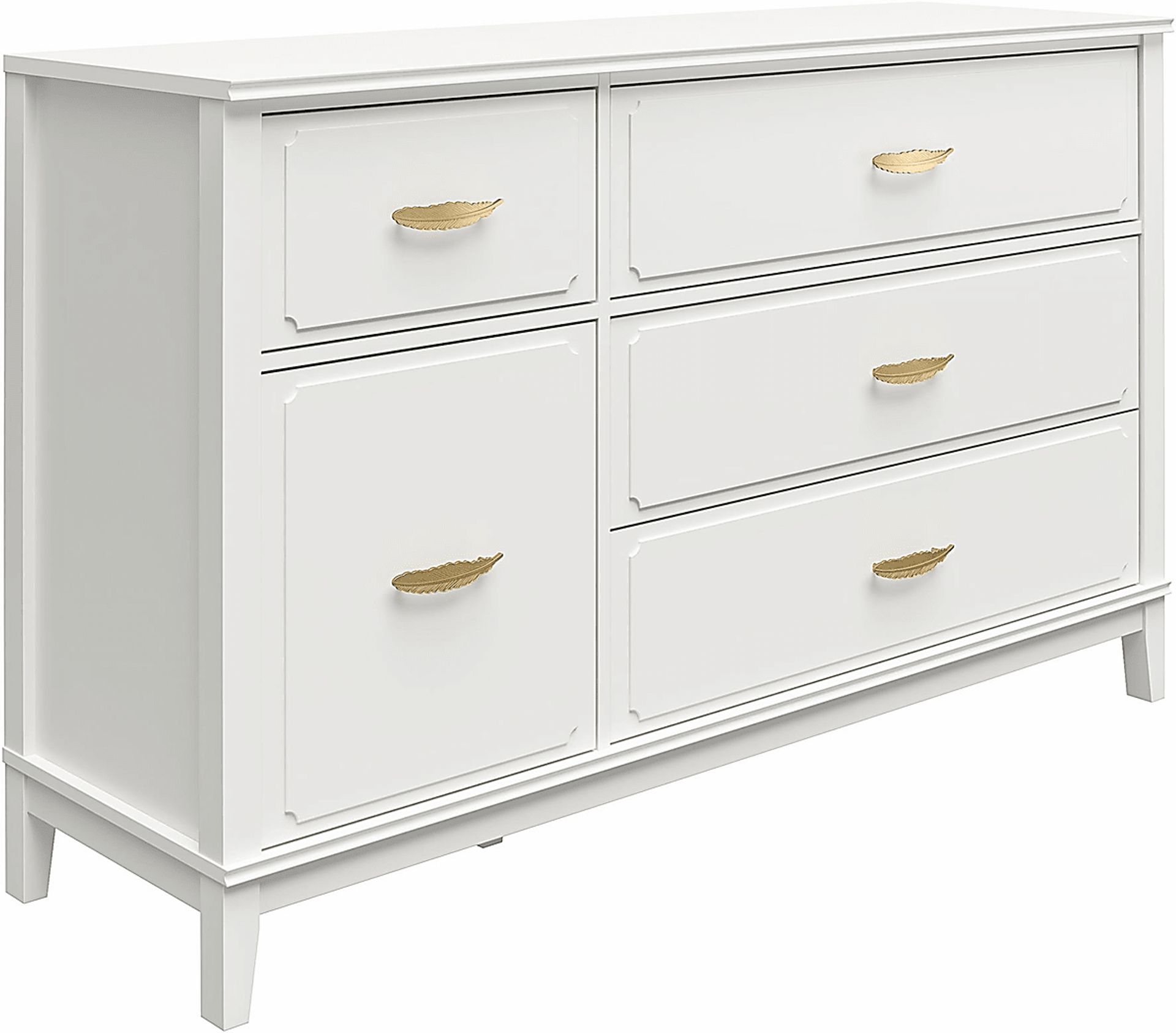 Canberra White Dresser - Image 2