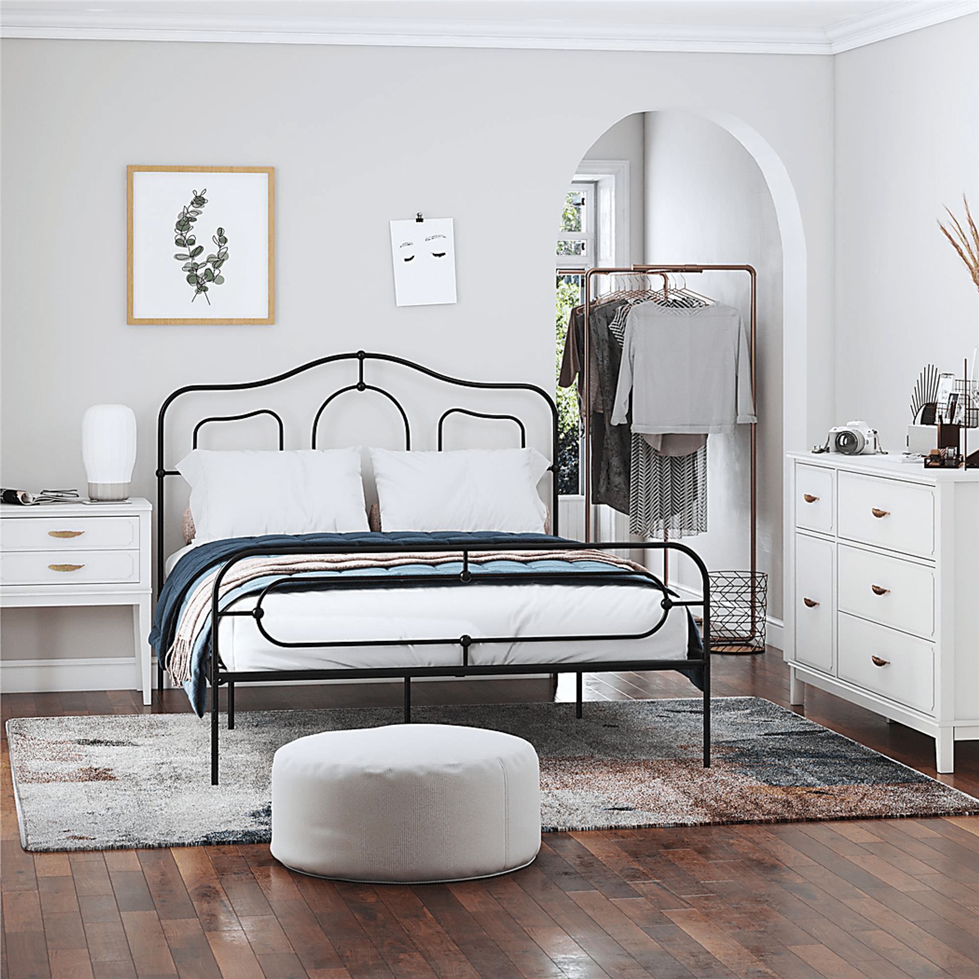 Canberra White Dresser - Image 7