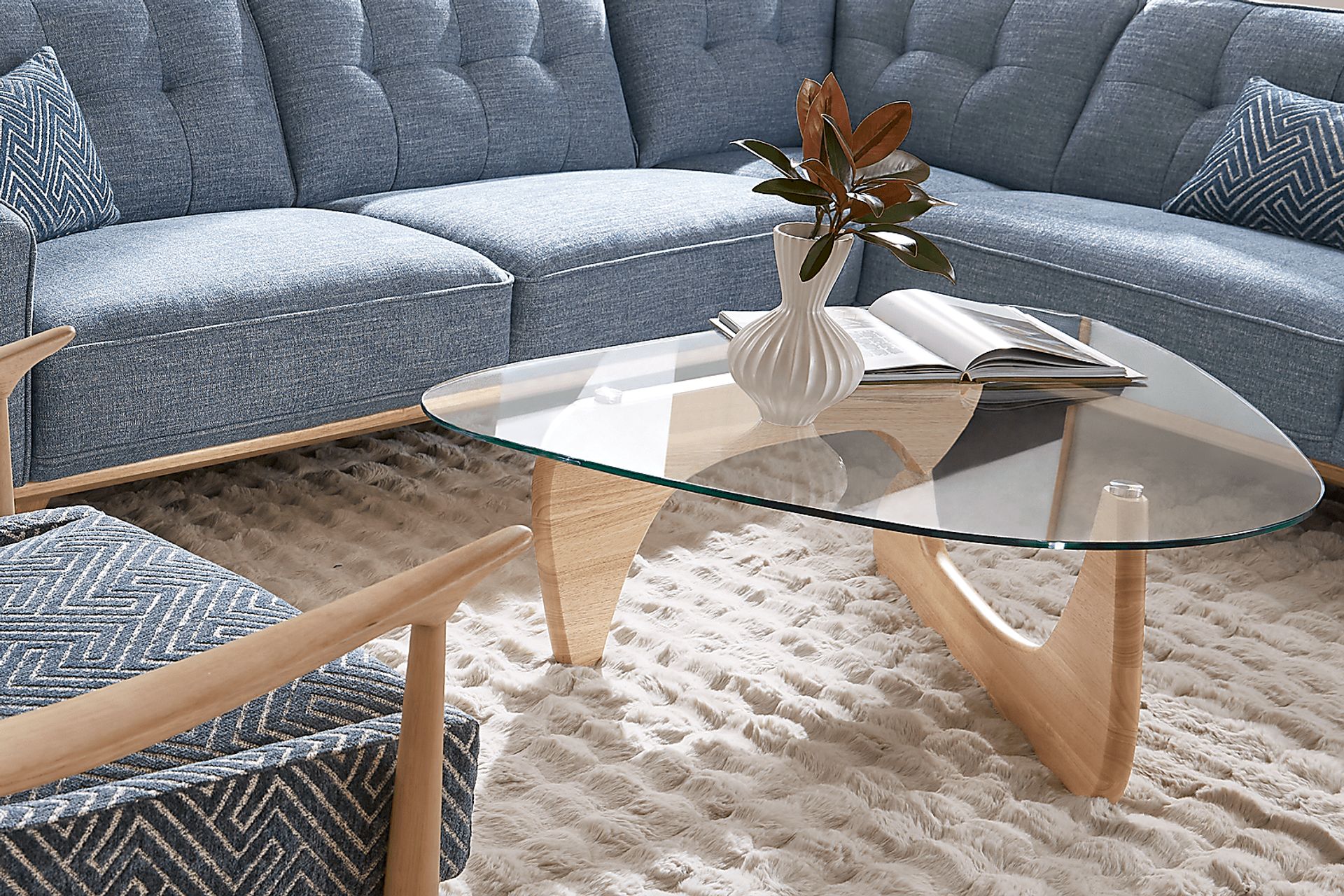 Candela Tan 3 Pc Table Set - Image 4
