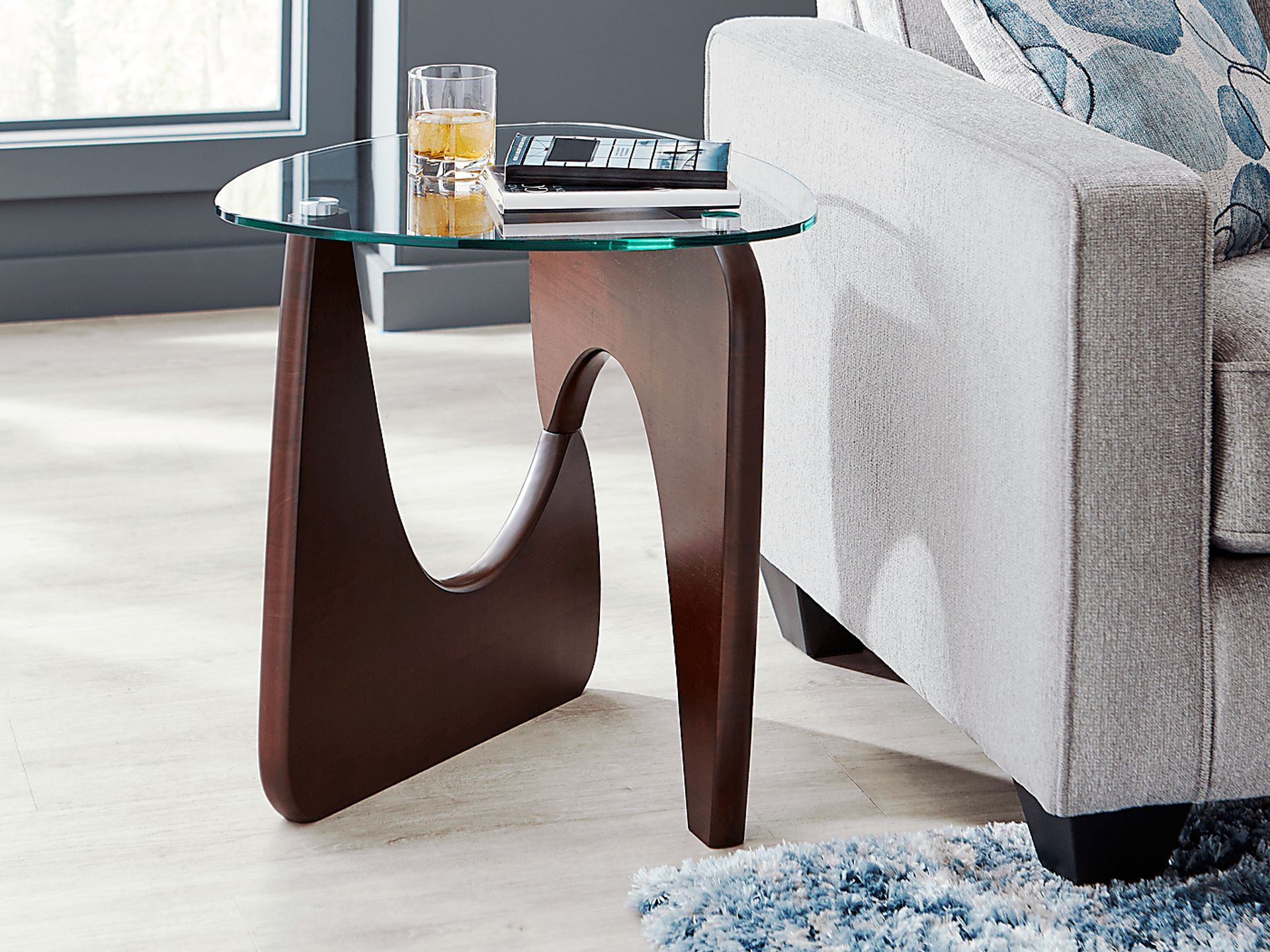 Candela Merlot 3 Pc Table Set - Image 7